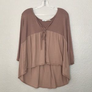 URBAN OUTFITTERS KIMCHI BLUE BLOUSE